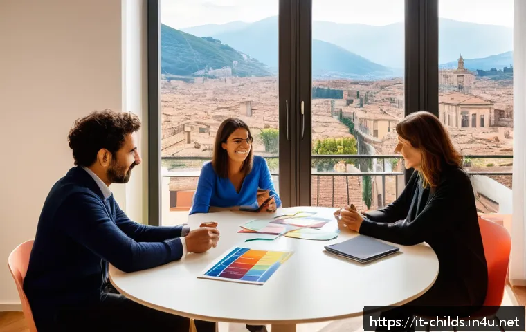 아동심리상담사 이직 시 추천 기업 - A bright, modern multidisciplinary child psychology center in Italy, featuring diverse professionals...