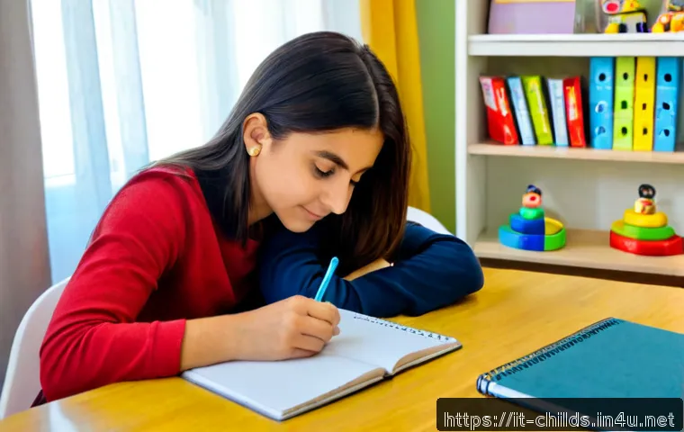 아동심리상담사 실무 사례 분석 - Photorealistic child psychology counseling session in a warm Italian family clinic, fully clothed sc...